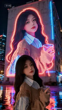 Ảnh AI phát sáng