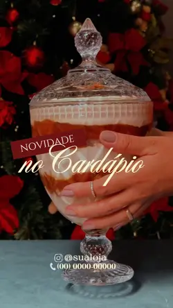 Novidade no cardápio