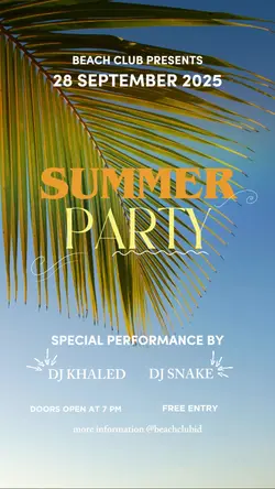 SUMMER PARTY