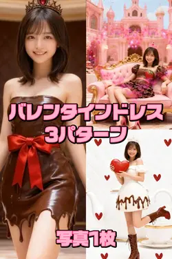 バレンタインドレス3変化