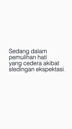 sedang dalam pemulih
