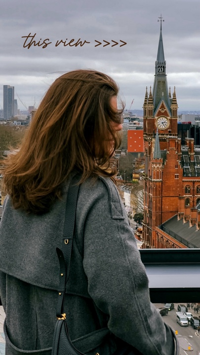 this view 🤎🎞️ #london
