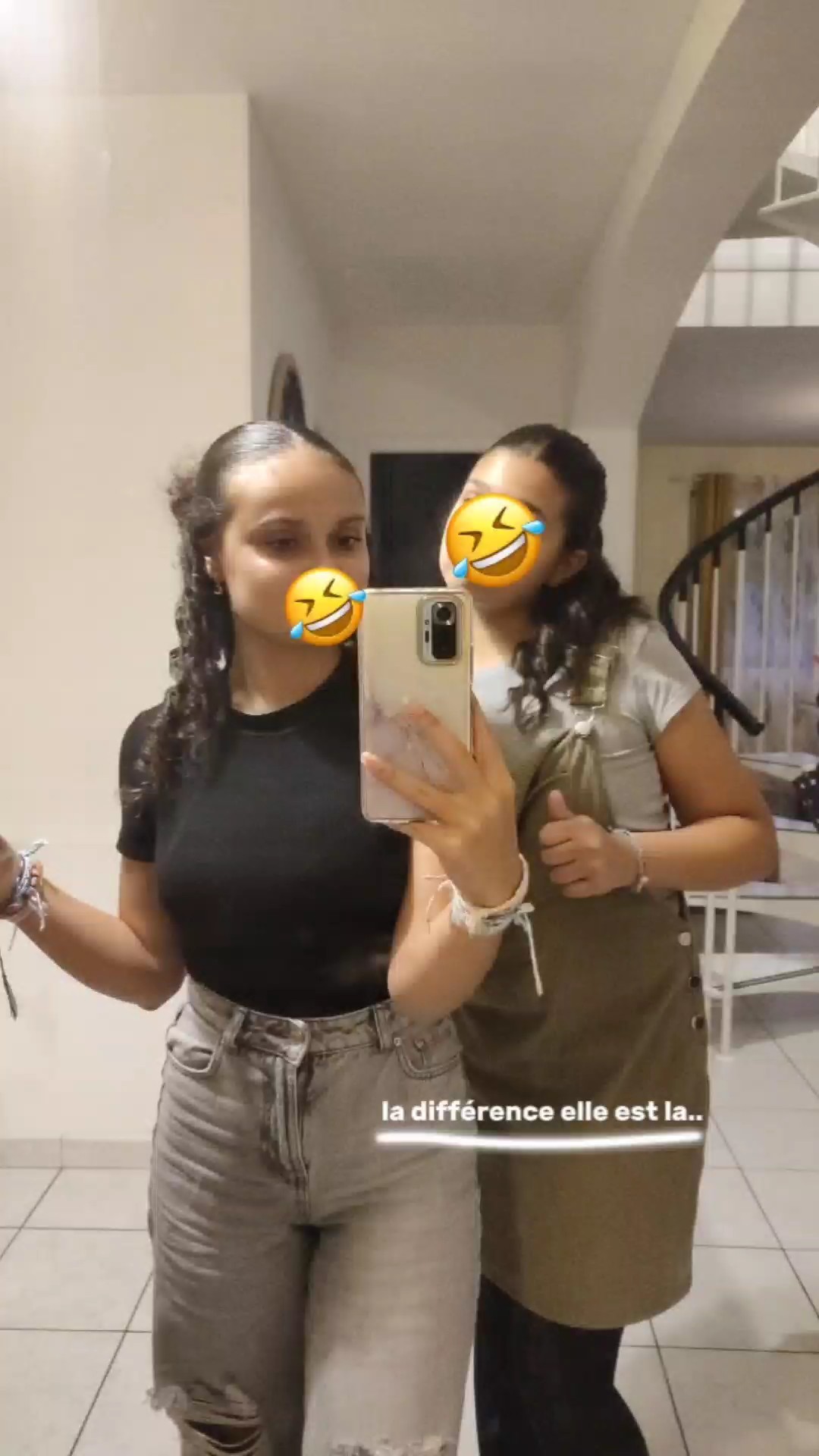 la différence est la