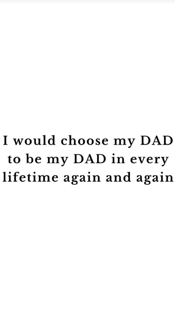 thousand years w dad