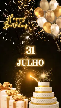 Aniversário 31 julho