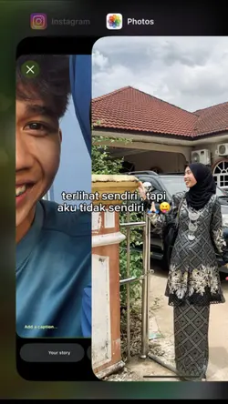 tapi tidak sendiri