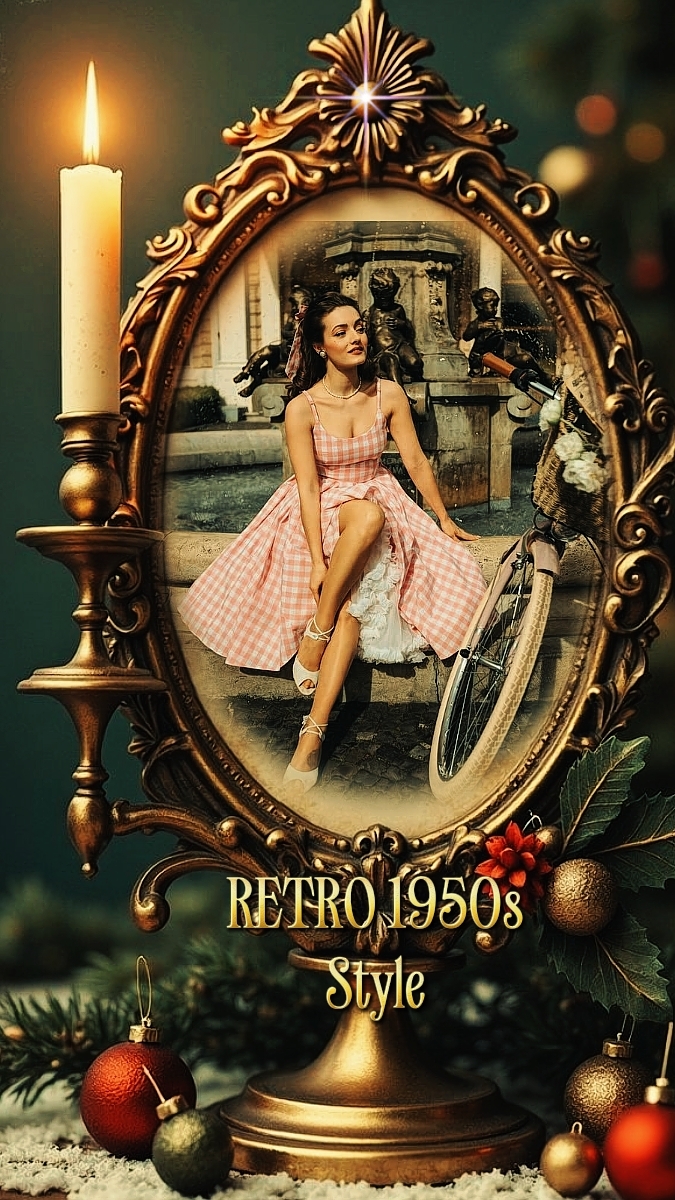 Retro 1950s style 