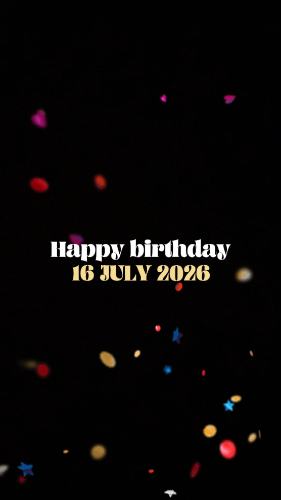ANNIVERSAIRE 16 JUILLET 