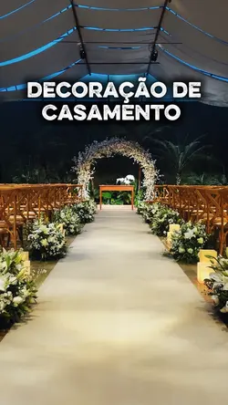 Decoração de casamen