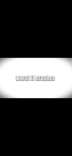 F1 crashes