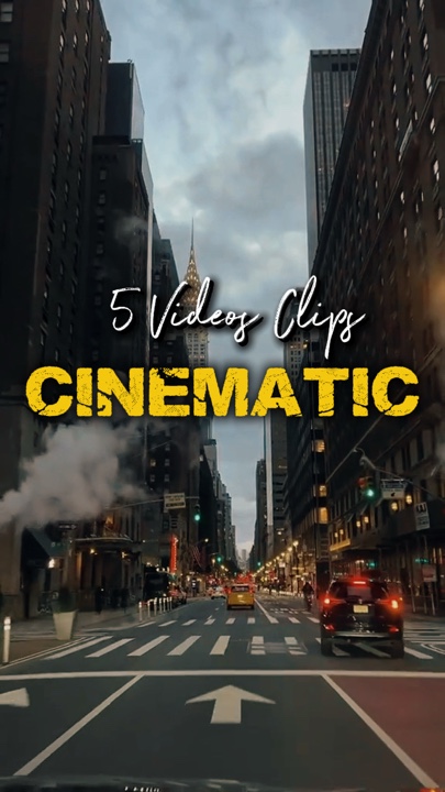Cinematic 5 Videos 