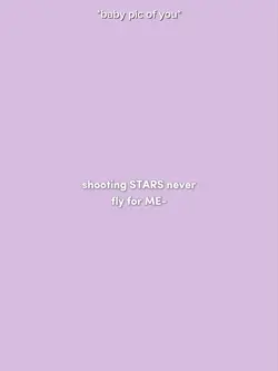 shooting STARS never