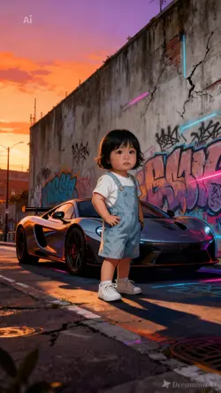 ai grafiti car