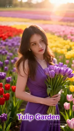 Tulip garden AI 