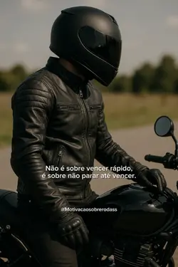 É sobre não parar...