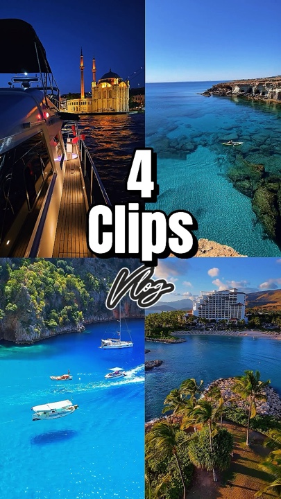 Modèle de 4 clips 