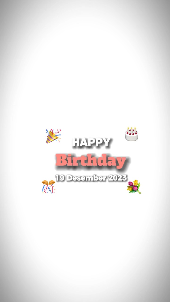 HBD 19 desember 2023