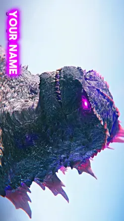 Godzilla got aura
