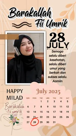MILAD 28 JULY