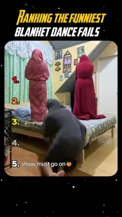 Blanket dance fails