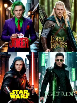 4 Character movie Ai