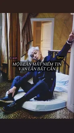 MỘT LẦN MẤT NIỀM TIN