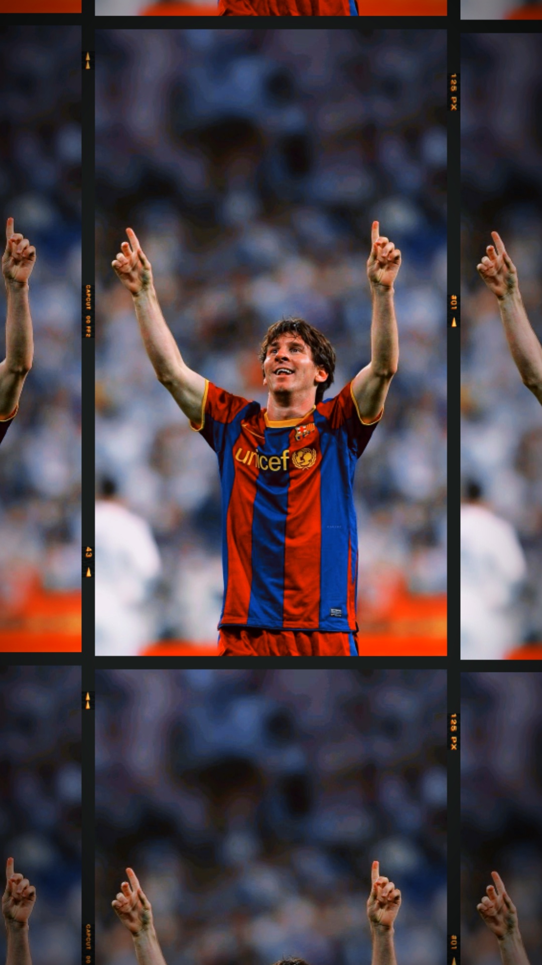 Plantillas de Messi 