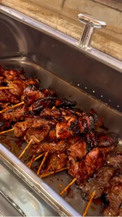 Chicken and Pork Bbq