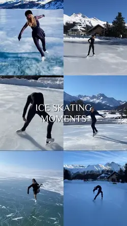 Ice skating