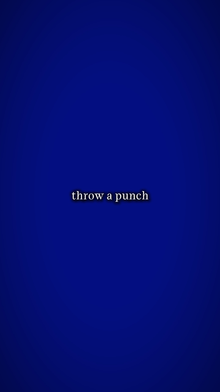 throw a punch