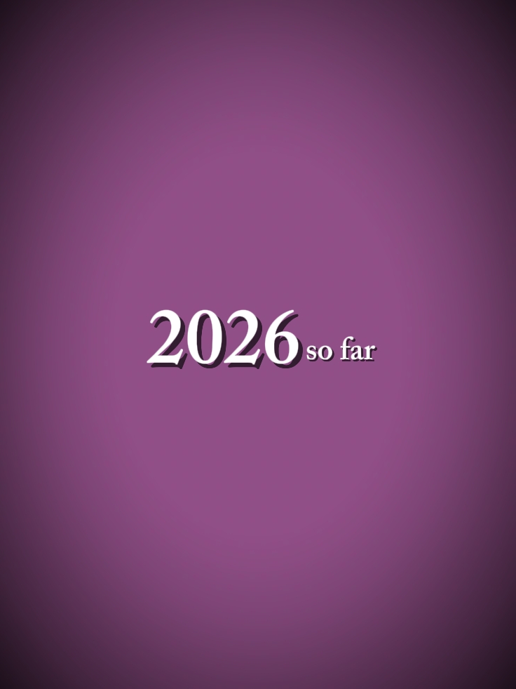 TREND 2026 SO FAR