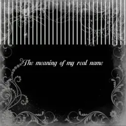 Name meanin