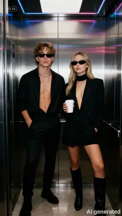 Elevator group photo