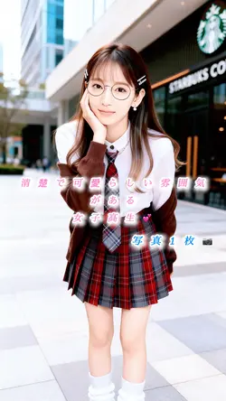 『清潔感がある女子高生♡』
