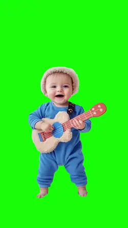 Baby singing