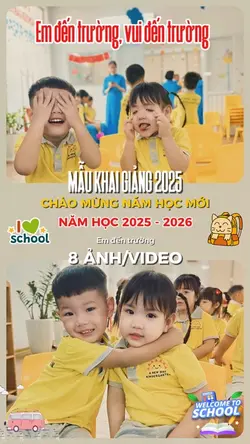 Em đến trường 🌥️