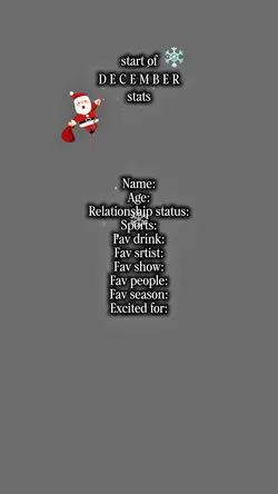 Decemberstats