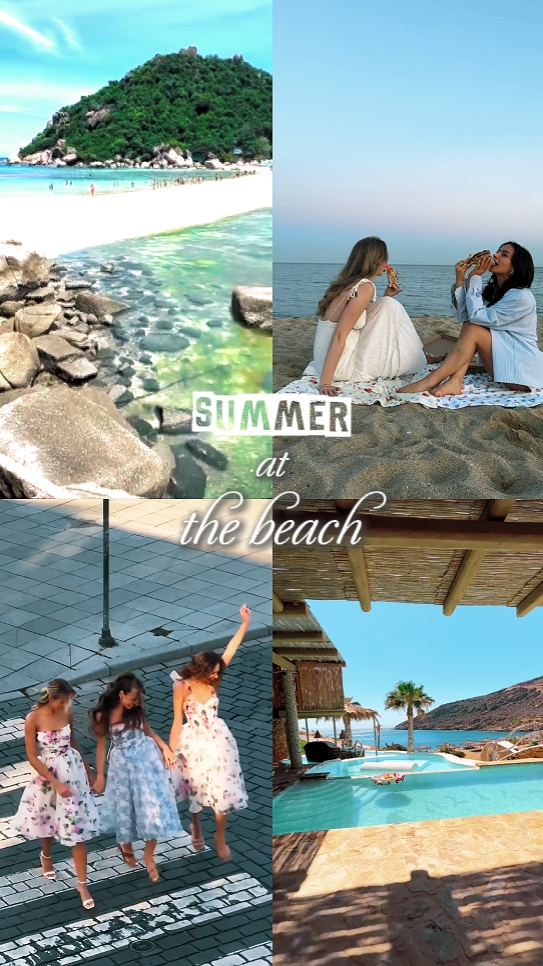 summer at the beach