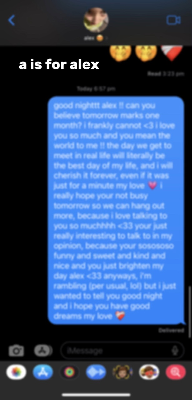 one month ❤️‍🩹