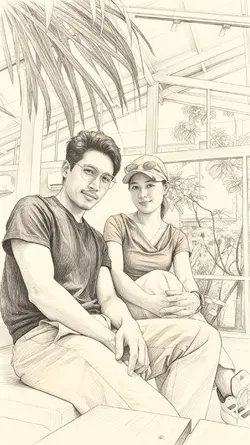 วาดฉันเป็นลายเส้น