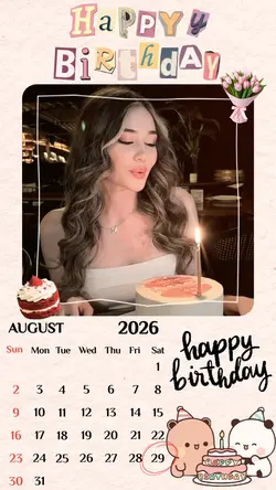 BIRTHDAY 29 AUGUST