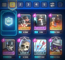 My clash deck 