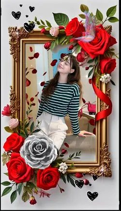 Floral Frame