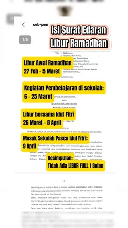 Libur Ramadhan 2025