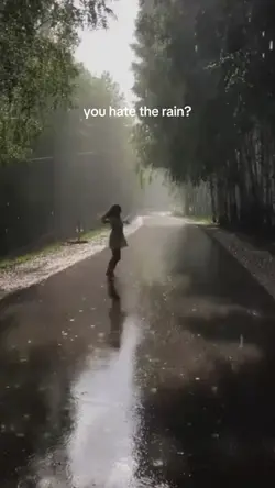 the rain
