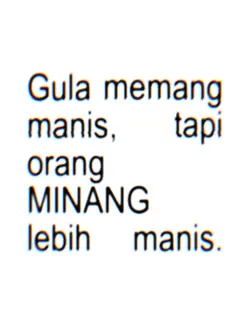 orang Minang lebih