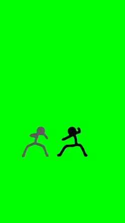 Stickmen fighting
