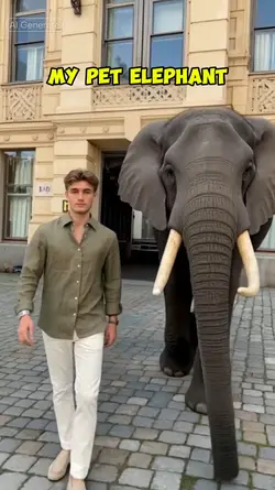my pet elephant