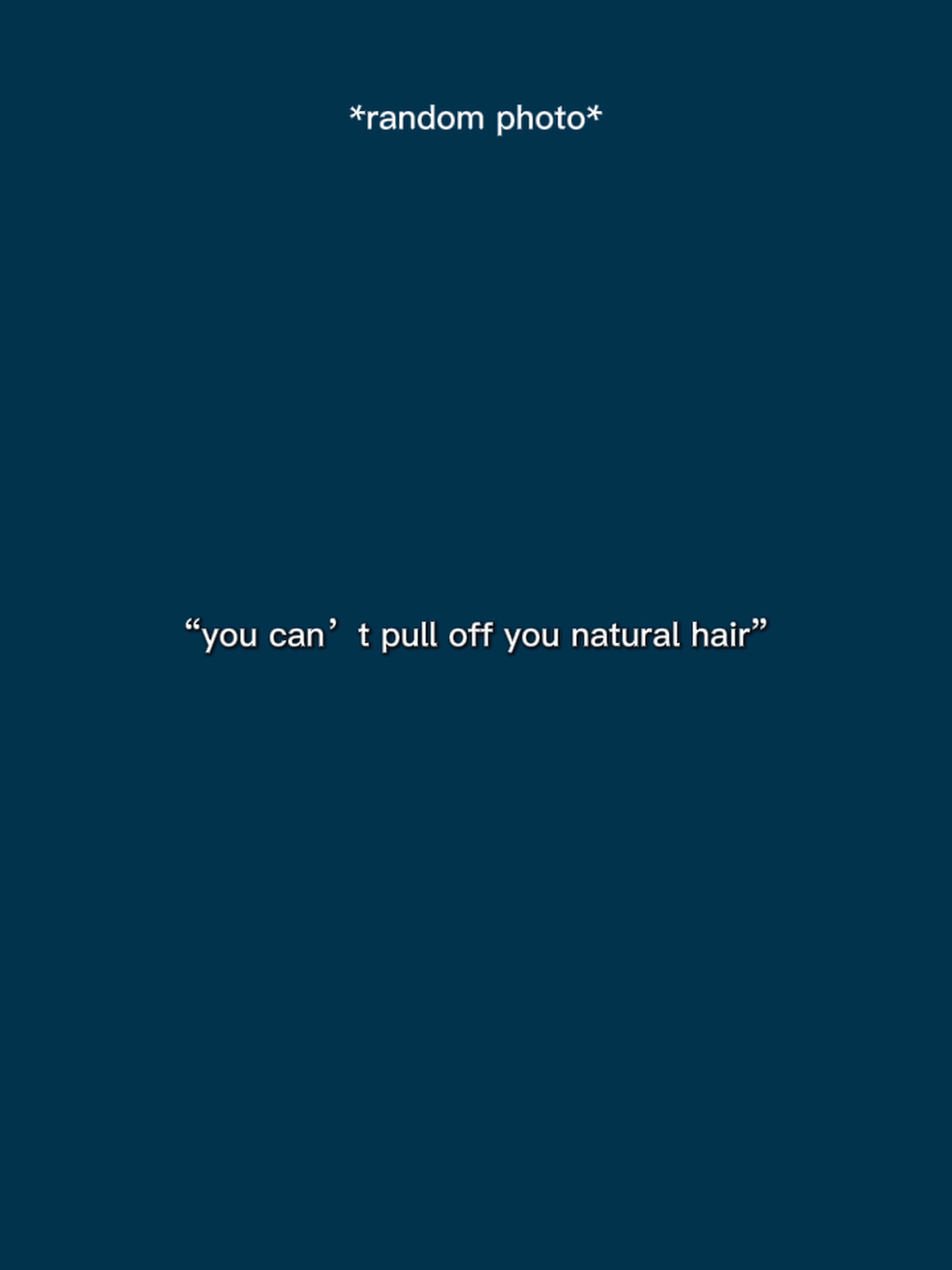 Natürliches Haar