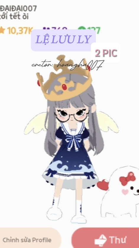 lệ lưu ly +màu